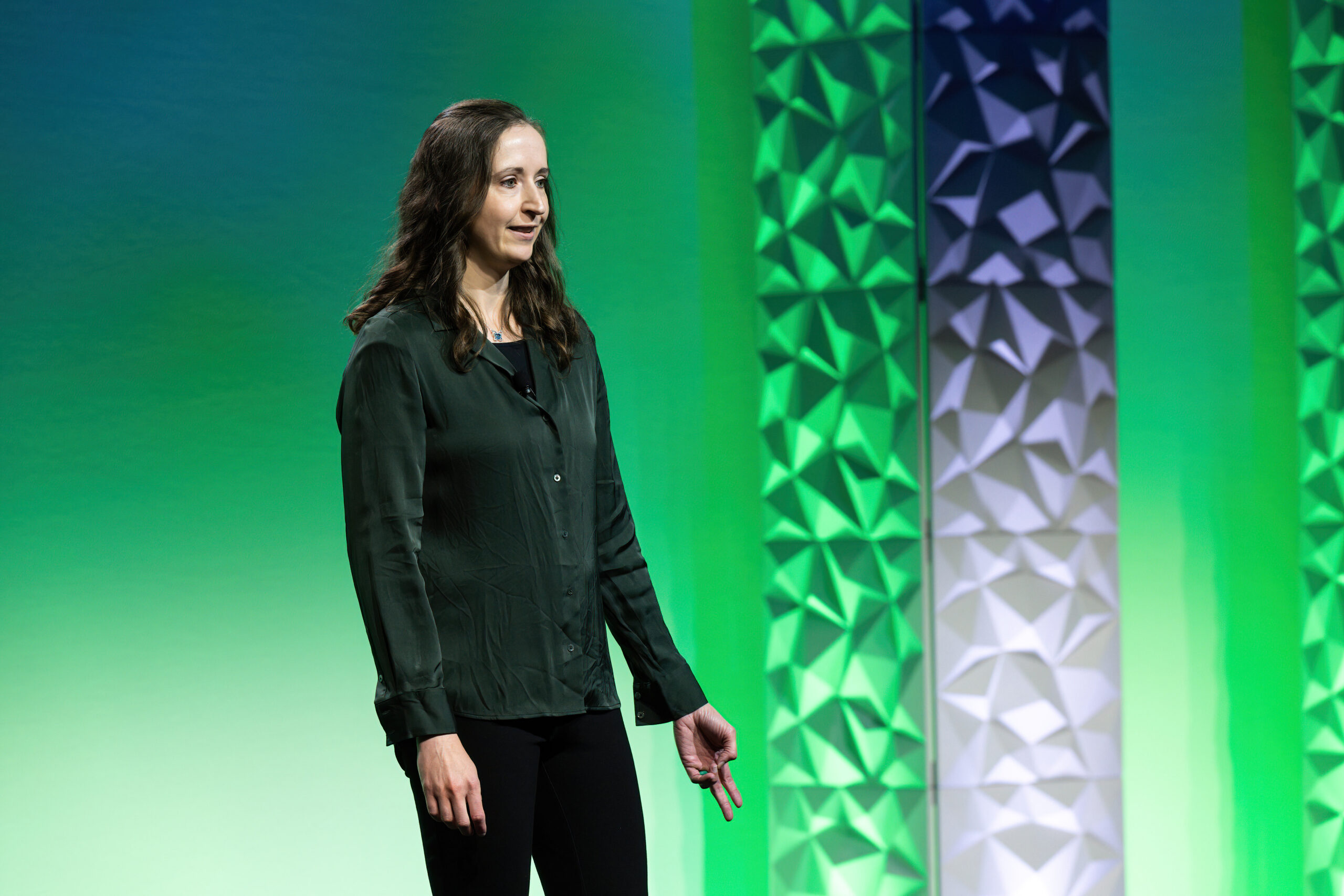 Michelle Parrish at Siegfried's 30th live MY Journey® event in Las Vegas, September 2025.