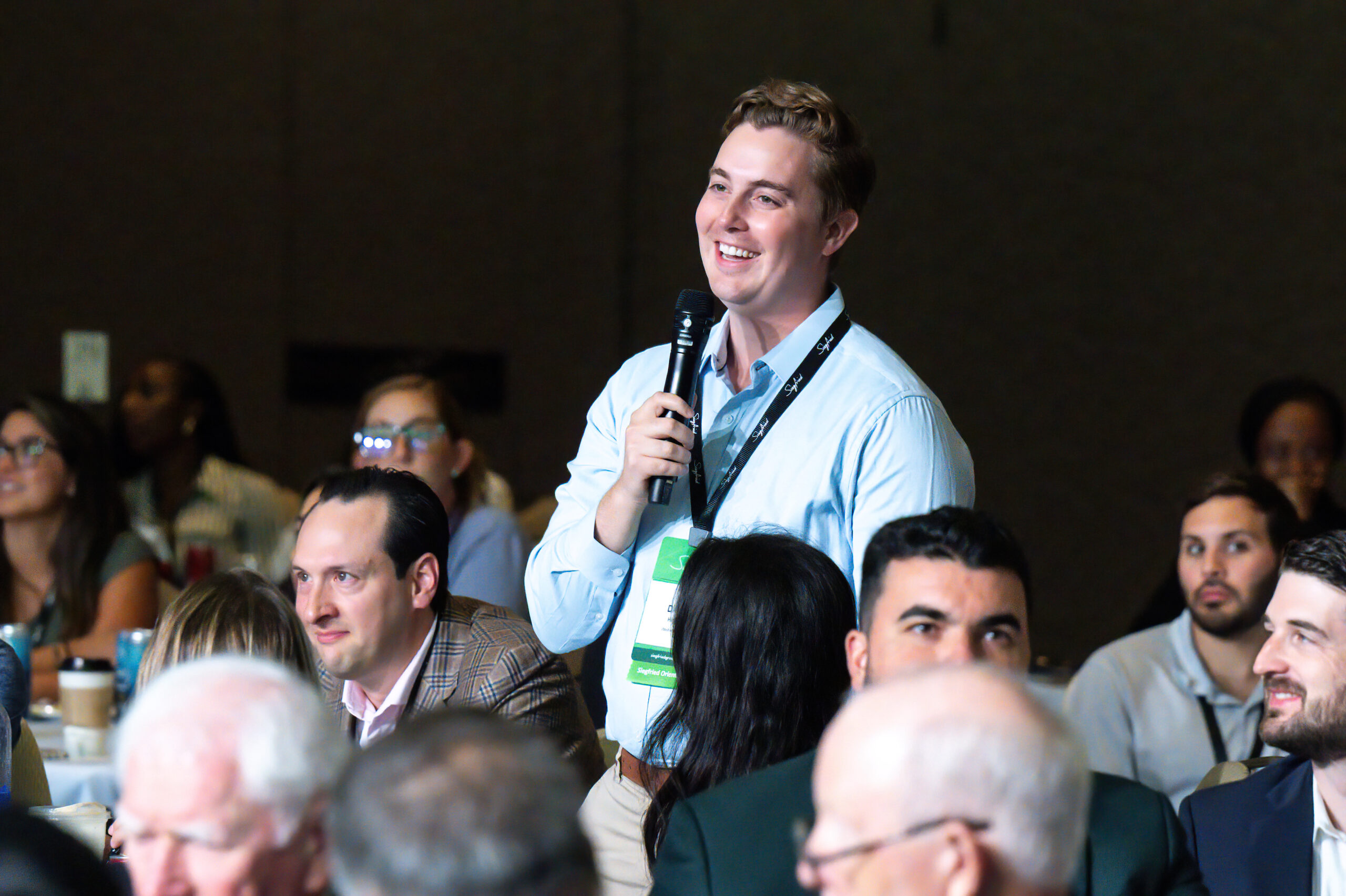 David Higham at Siegfried's 30th live MY Journey® event in Las Vegas, September 2025.