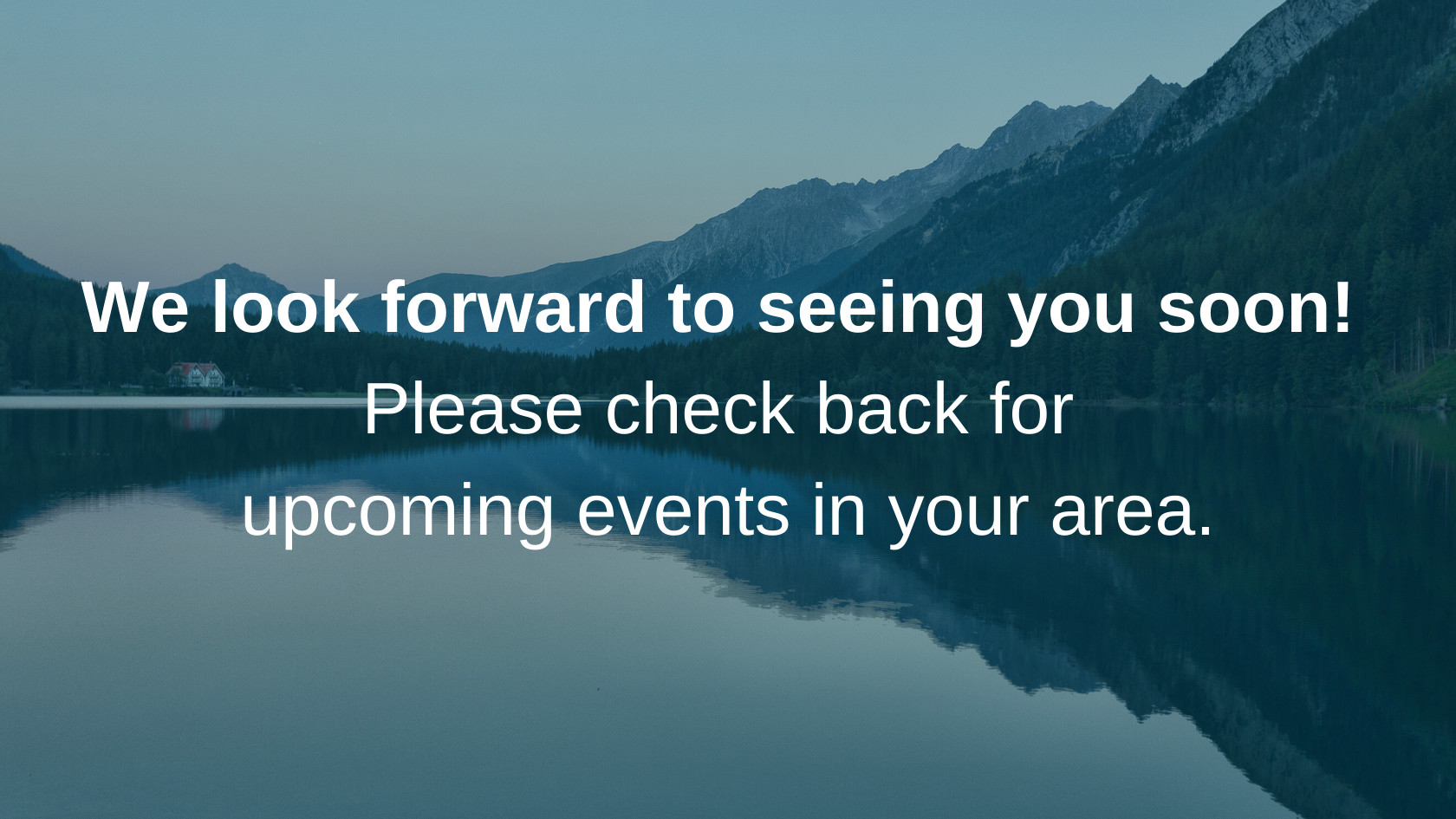 Please check back for upcoming events